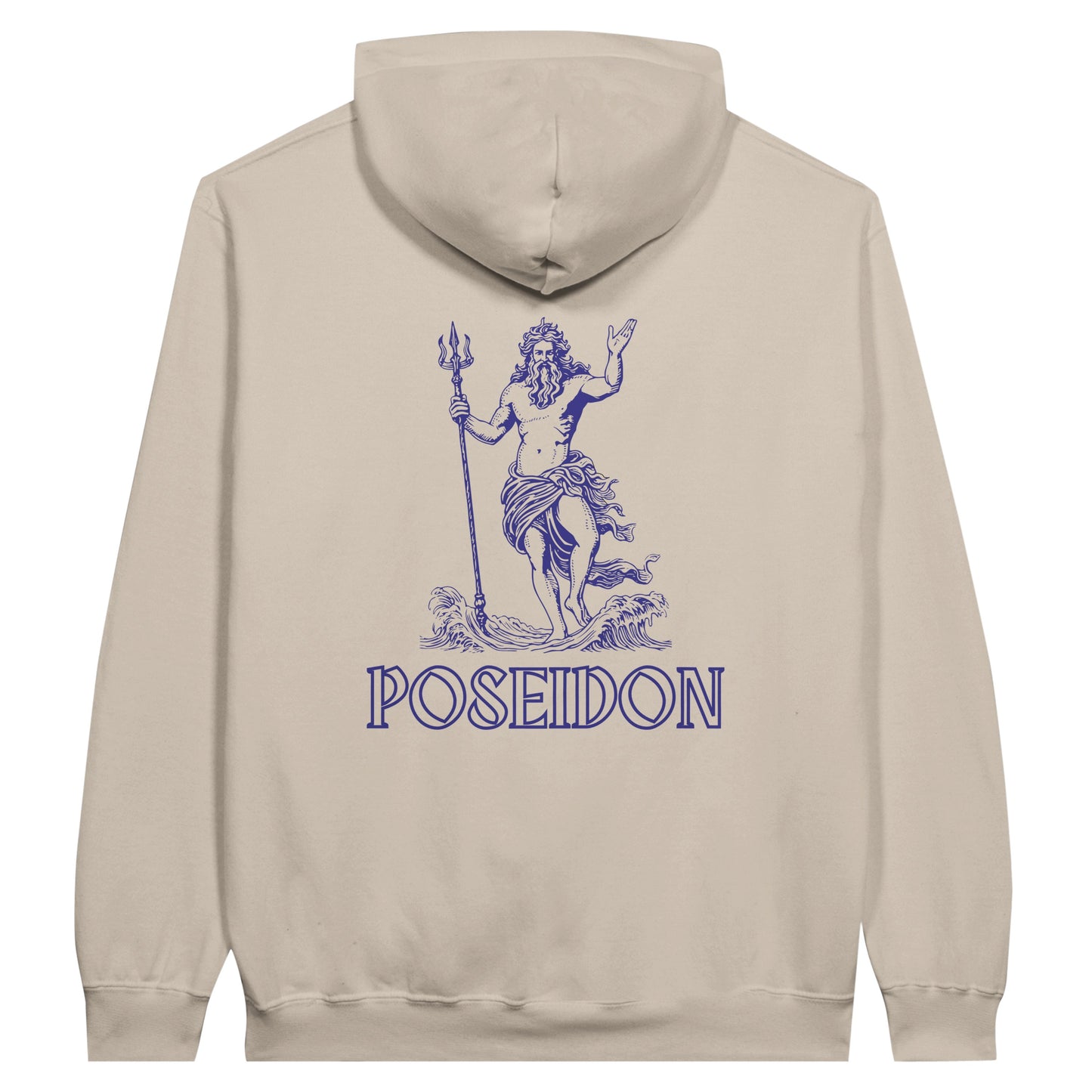 Poseidon God of the Sea Hoddie | Premium Cotton Blend