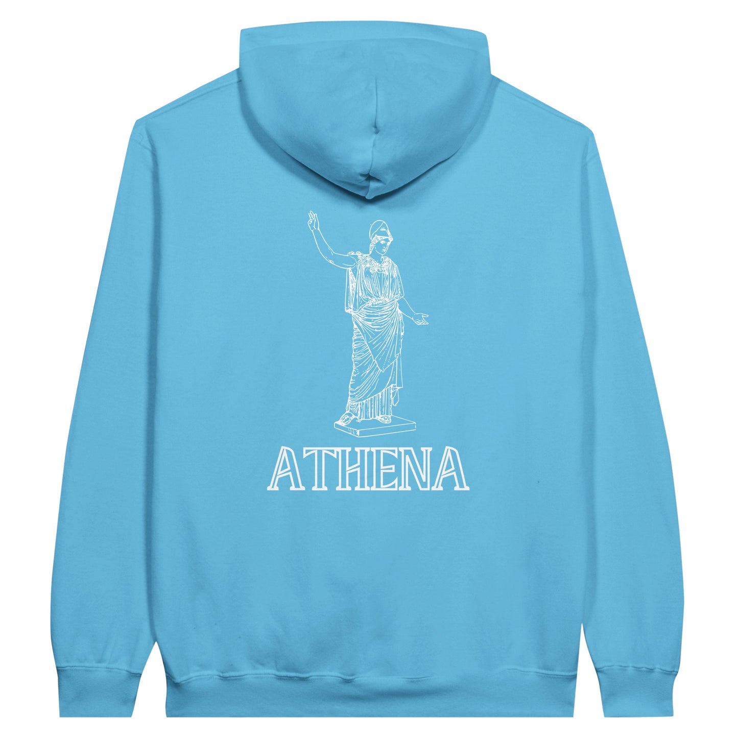 Athena Goddess of Wisdom Hoodie – Premium Cotton Blend