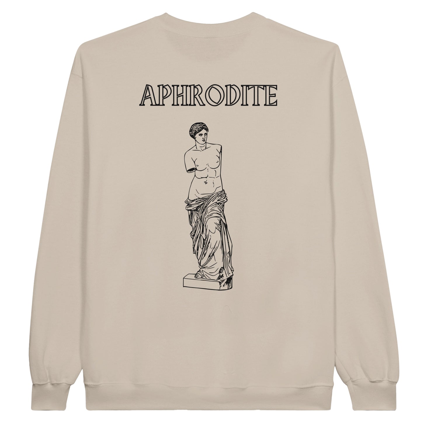 Aphrodite Goddess of Love Sweatshirt - Premium Cotton Crew Neck