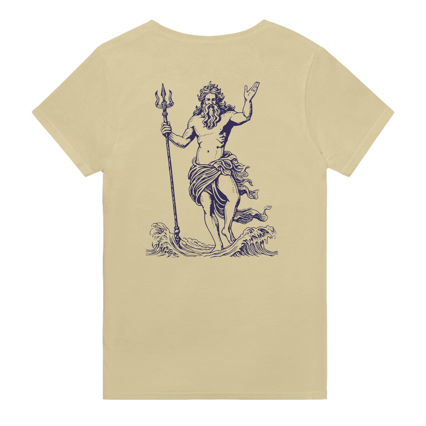 Poseidon God of the Sea T-Shirt – Premium Cotton Tee