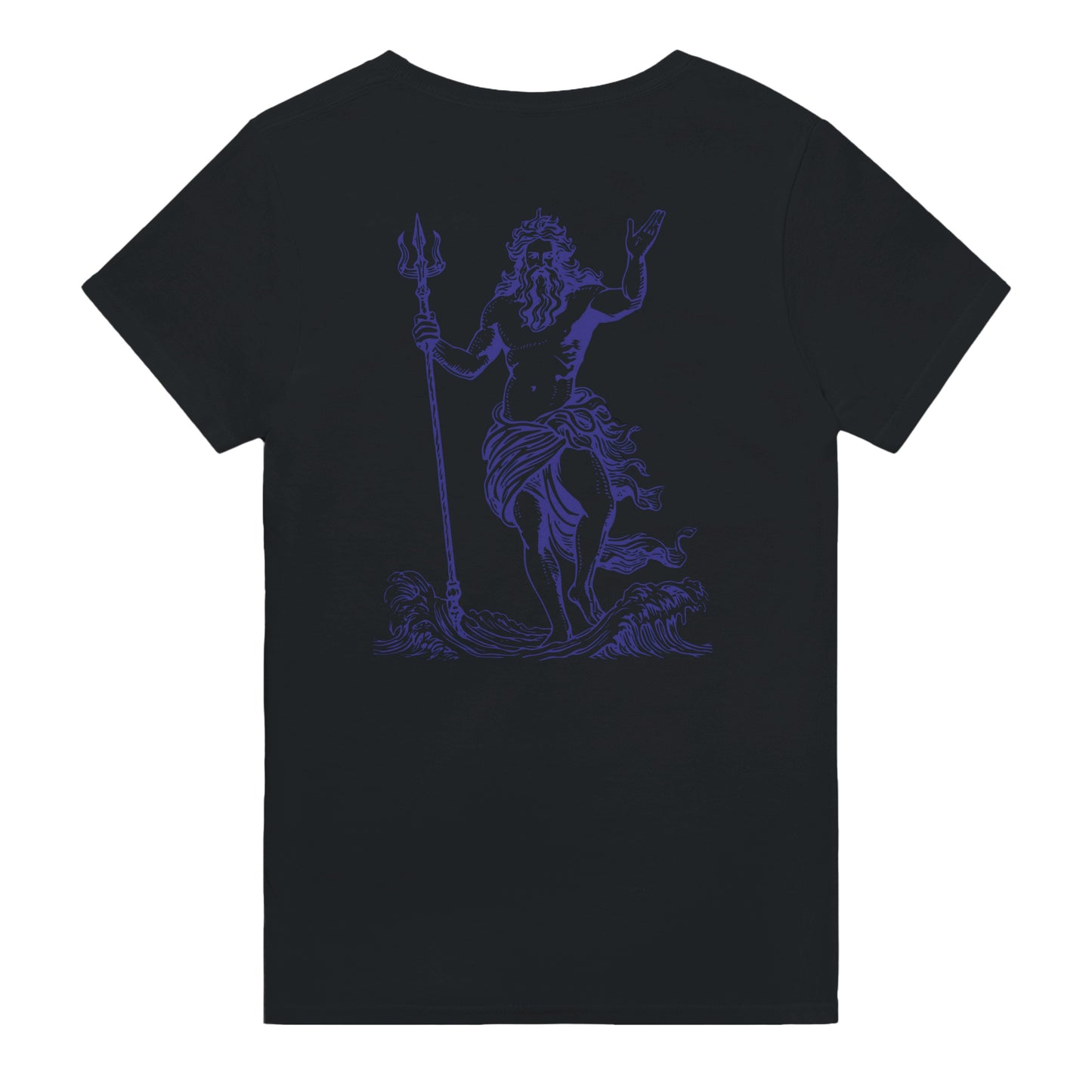 Poseidon God of the Sea T-Shirt – Premium Cotton Tee